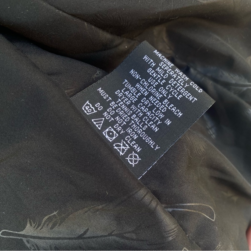 HAWKE & CO Black Down Puffer Coat - Picture 4 of 8